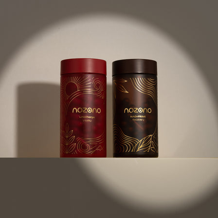 NOZONO Genome Renewal Duo – set met NAD+ Prime en LifeCharge voor een lang leven
