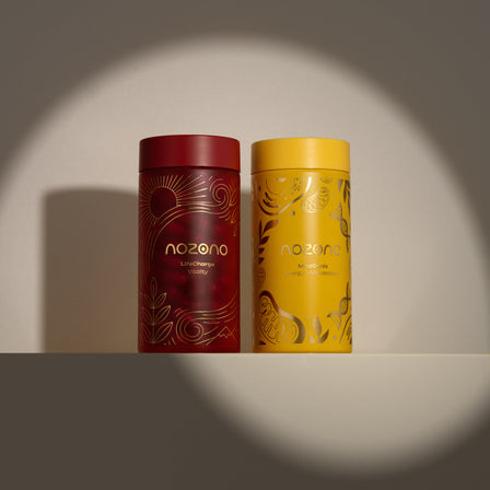 NOZONO Longevity Foundation Duo – set met LifeCharge en MitoGenix voor langdurige vitaliteit